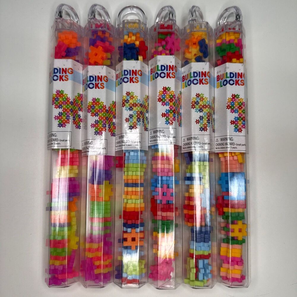 Ankyo Development Hashtag Building Blocks Teaching Supply Lot of 6-72 Count NIP